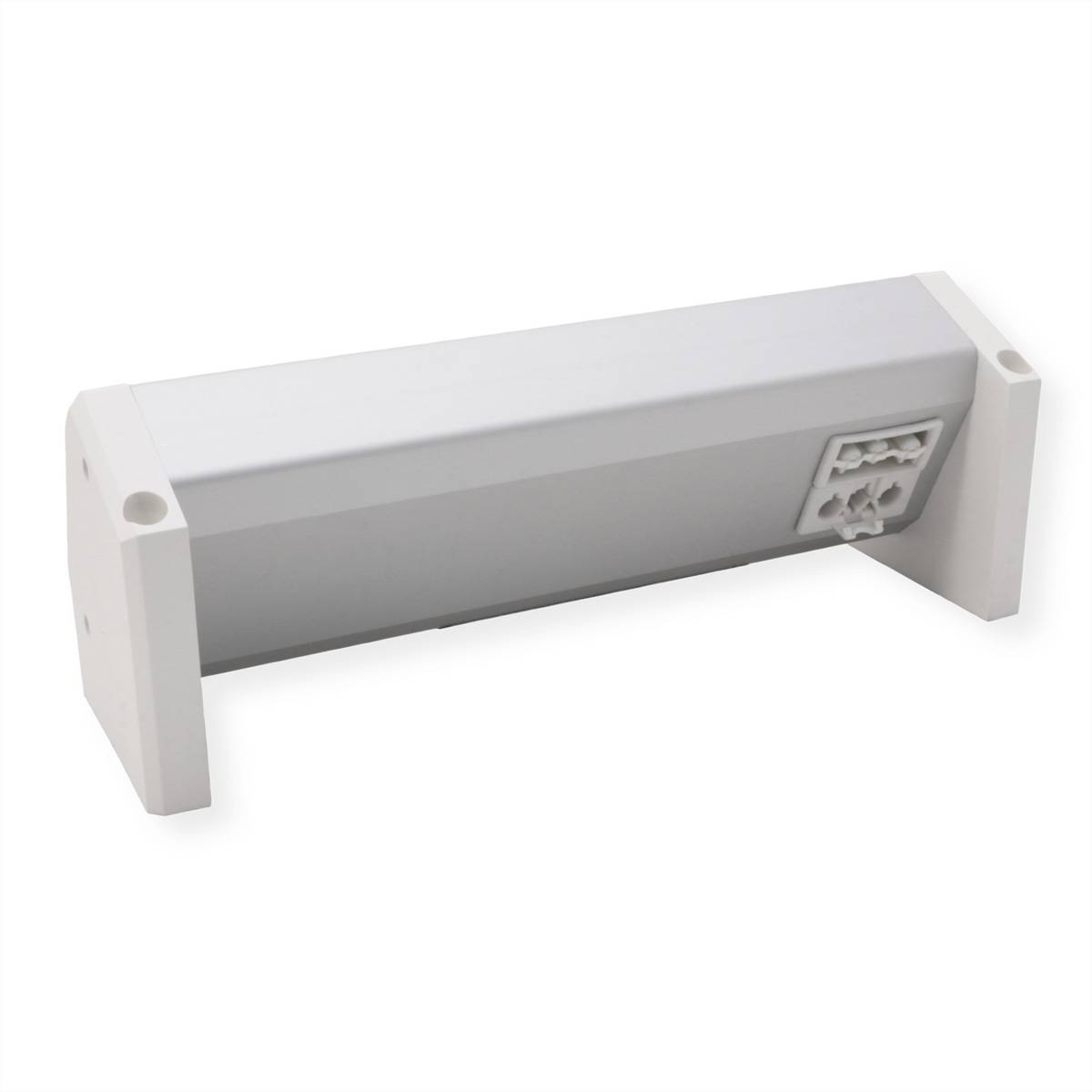 BACHMANN DESK 2xUTE 1xUSB A/C 22W GST18 RAL9010-4