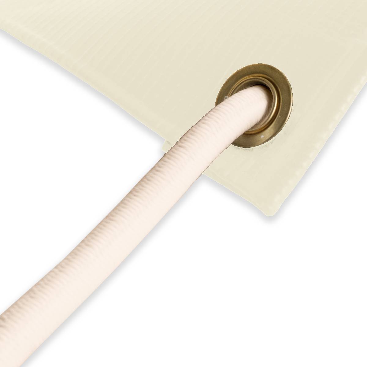 Pack Toile Pergola Ivoire 3x4 m Tecplast xp640pr + Sandow Ivoire 20m-2