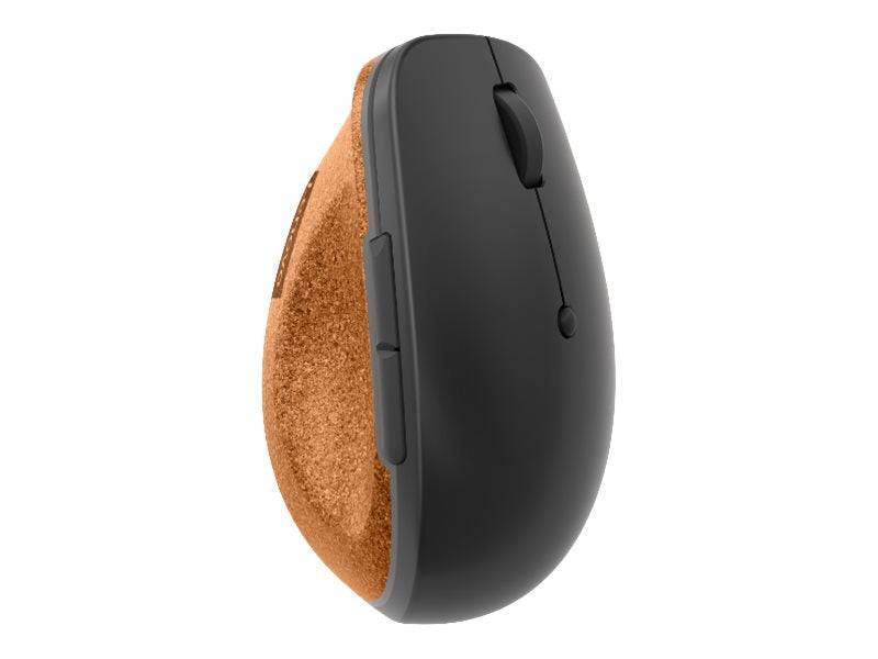 Lenovo Go, Droitier, Conception verticale, Optique, RF sans fil, 2400 DPI, Gris-0