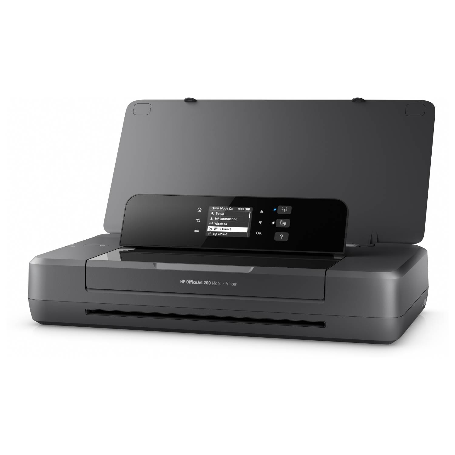 HP Officejet Imprimante portable 200, Imprimer, Impression sur façade par port USB-3
