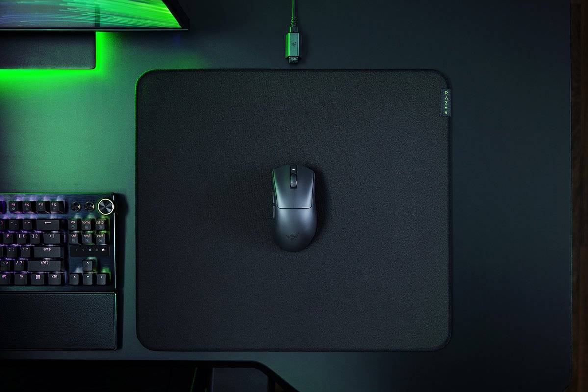 Razer DeathAdder V3 HyperSpeed, Droitier, Optique, RF Wireless + USB Type-C, 26000 DPI, Noir-3