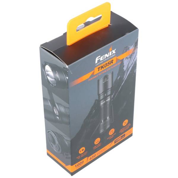 Lampe de poche tactique LED Fenix TK05R, format de poche, double fin de course, intensité lumineuse extrêmement...