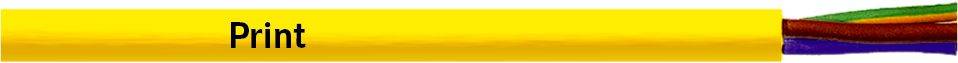 Câble de raccordement ÖLFLEX® 540 P LAPP ÖLFLEX 540 P 124543/50 4 x 0.75 mm² jaune 50 m