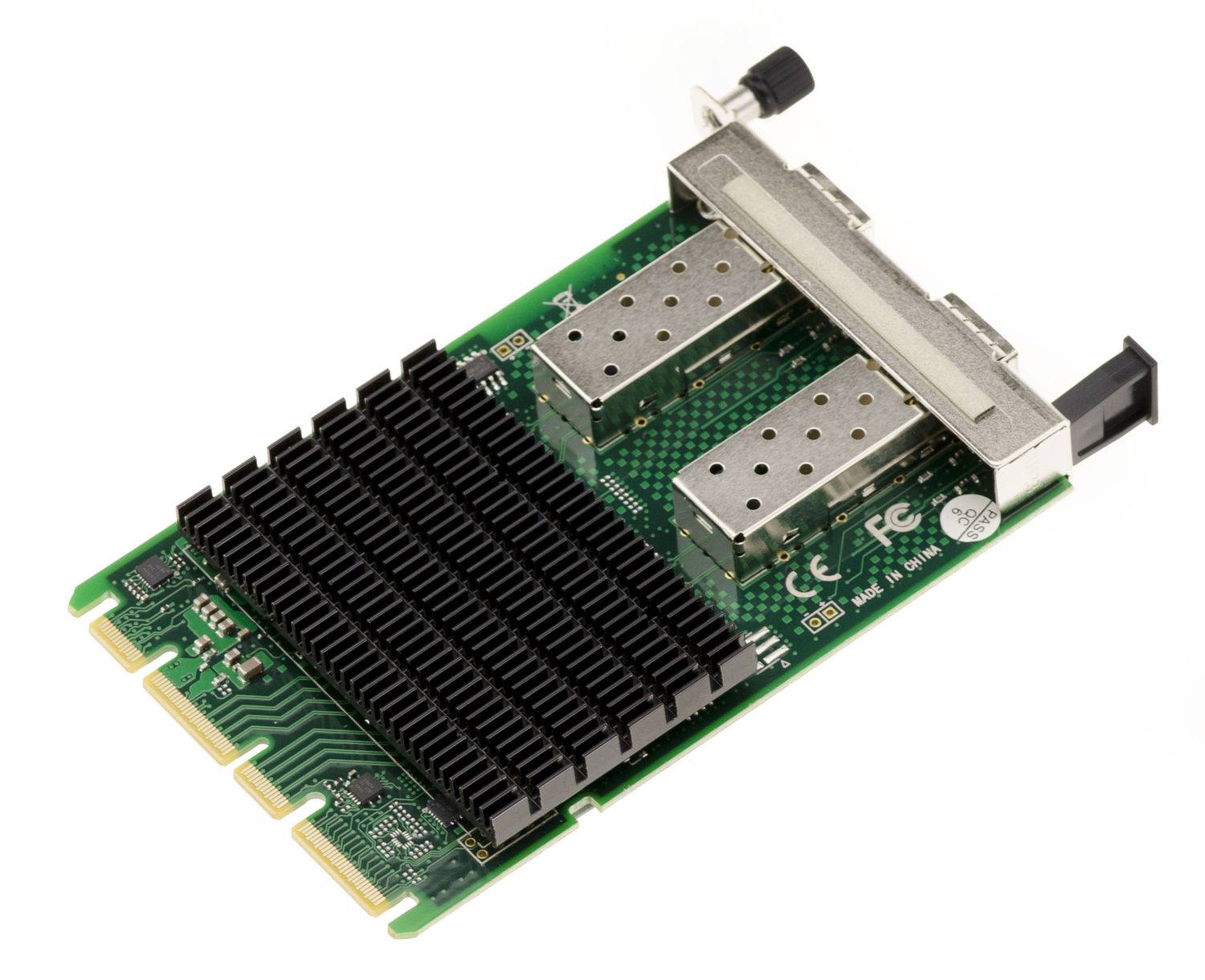 Carte réseau NIC OCP 3.0 10G Fibre 2 Ports SFP+ avec chipset INTEL X710-DA2-3