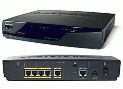 Cisco Systems CISCO857-K9 Netzwerk-Router-0