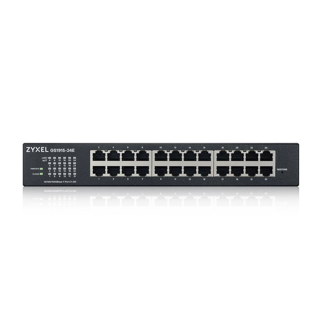 Zyxel GS1915-24E Géré L2 Gigabit Ethernet (10/100/1000) 1U Noir-1
