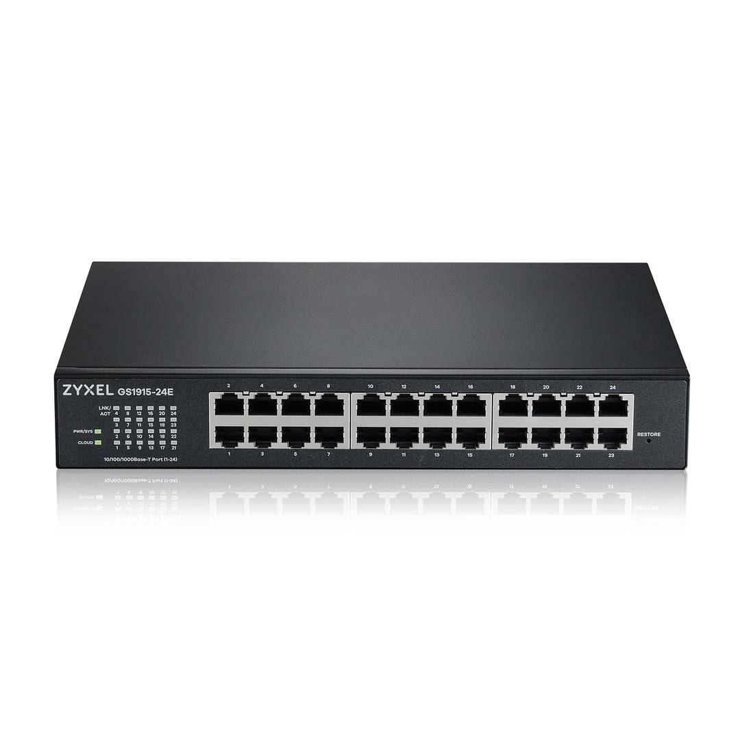 Zyxel GS1915-24E Géré L2 Gigabit Ethernet (10/100/1000) 1U Noir-2