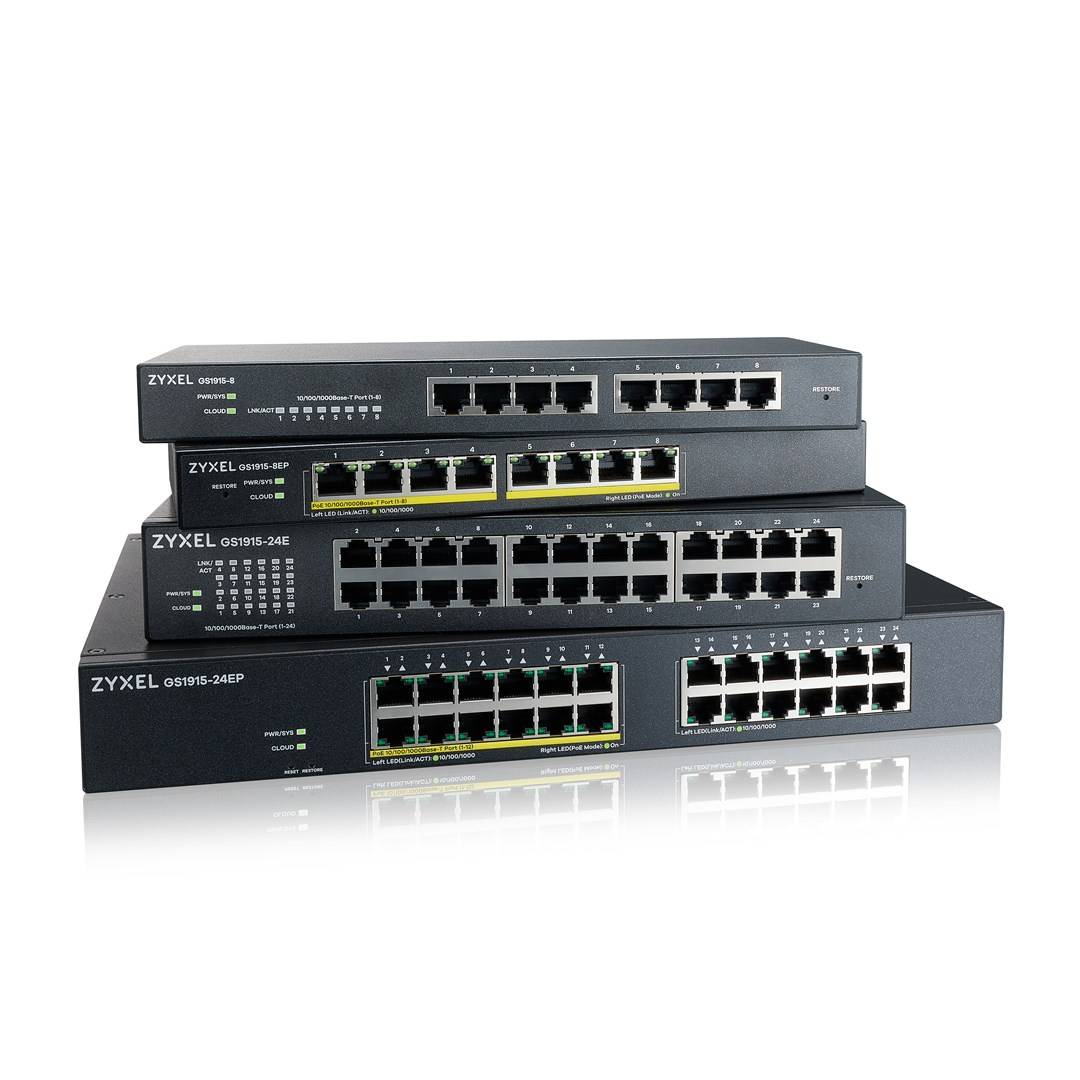 Zyxel GS1915-24E Géré L2 Gigabit Ethernet (10/100/1000) 1U Noir-4