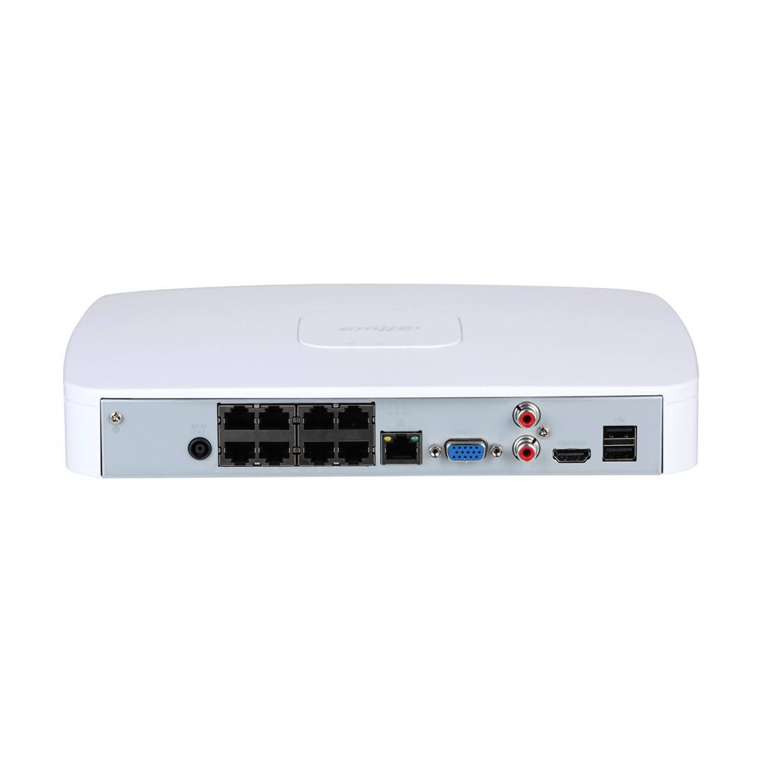 Dahua NVR4108-8P-EI Enregistreur vidéo réseau 8CH Smart 1U 8PoE 1HDD WizSense-2