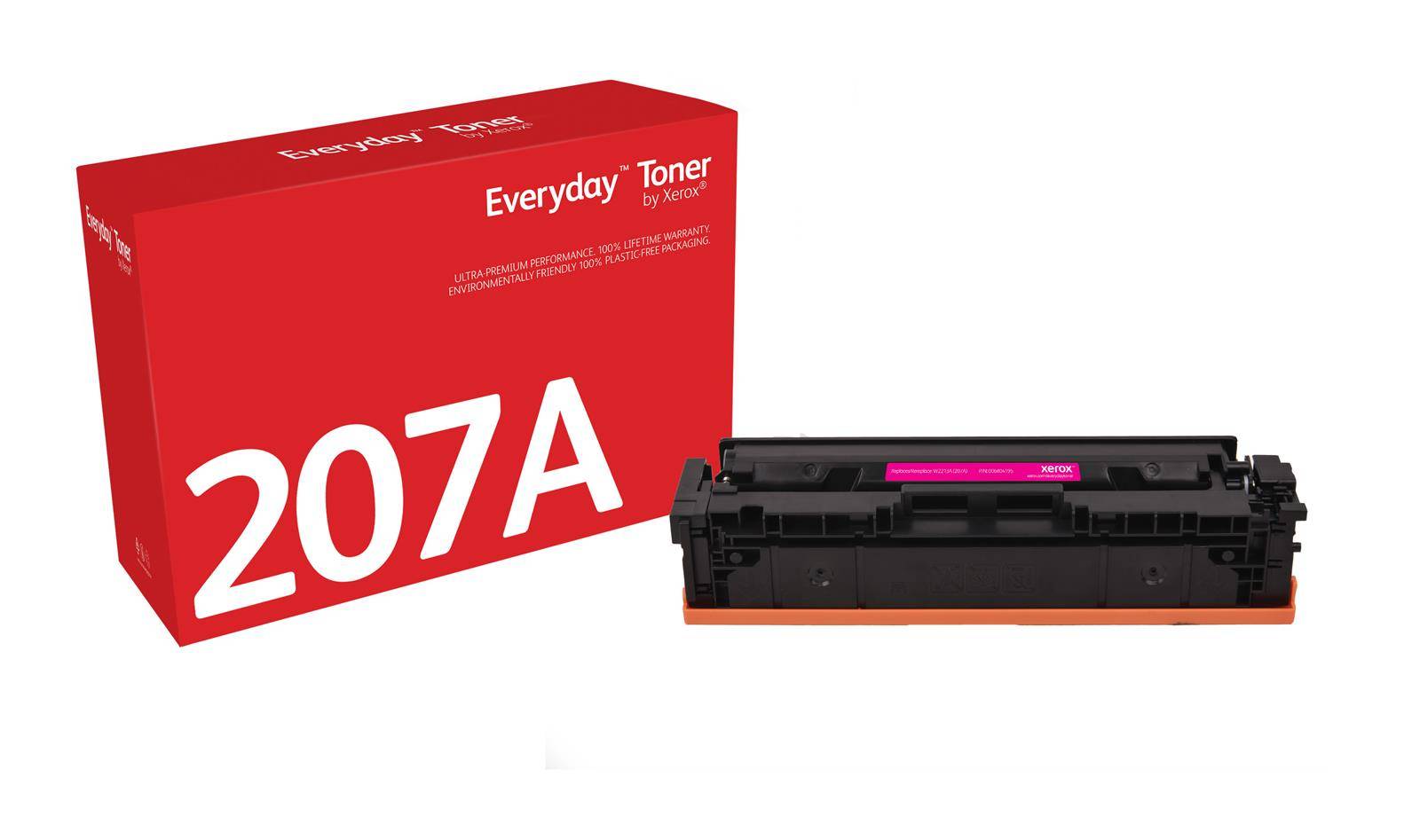 Toner Everyday™ _OEM_NAME_ Magenta de compatible avec HP 207A (W2213A), Capacité standard, 1250 pages, 1250 pages, Magen-1