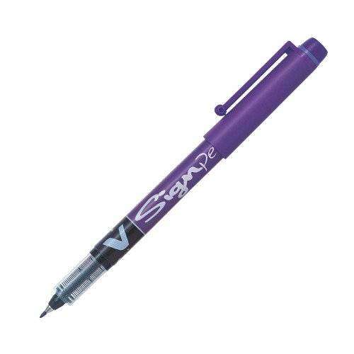 Stylo feutre Pilot V-Sign Pen 2 mm - violet