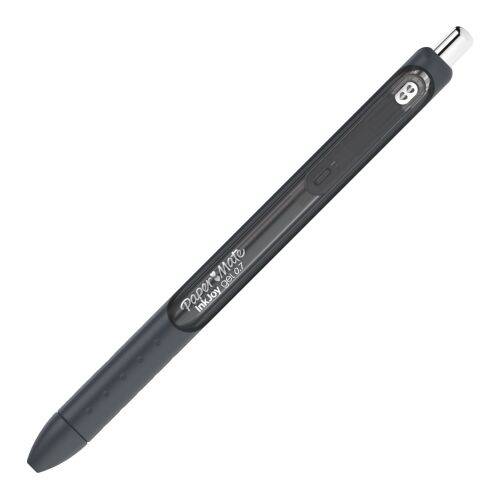 Stylo roller Papermate Inkjoy gel rétractable pointe 1 mm – écriture large noir-0
