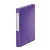 Chemise box Cartobox Exacompta 24 x 32 cm dos 4 cm - mauve - Lot de 10