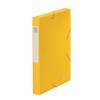 Chemise box Cartorel 24 x 32 cm dos 4 cm - jaune - Lot de 10
