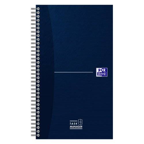 Cahier spirale Task Manager Day Office Oxford 14,1 x 24,6 cm 230 pages-0