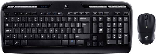 Pack clavier et souris filaires Logitech MK120