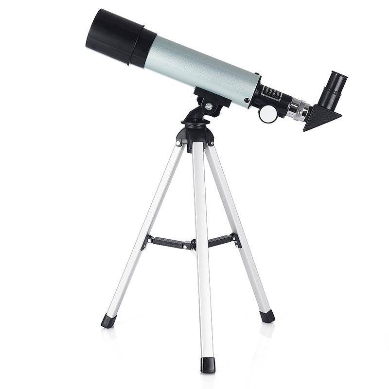 Telescope Astronomique Oculaire x1.5 Lunettes Focale 360mm Objectif 50mm Trépied YONIS-0