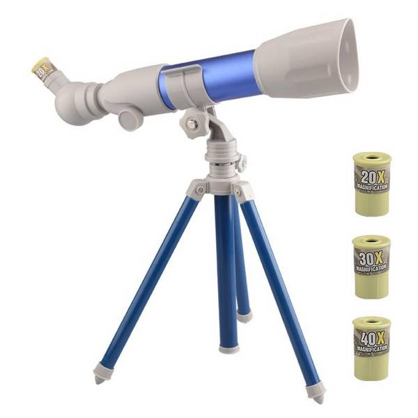 Télescope Astronomique Pour Enfants Haute Définition Avec Trépied Et Lentilles Multiples Bleu YONIS