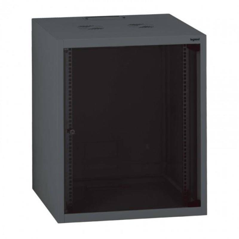 Coffret Fixe 19 Pouces Livré Monté Linkeo Capacité 15u - 759x600x600mm - Legrand-0