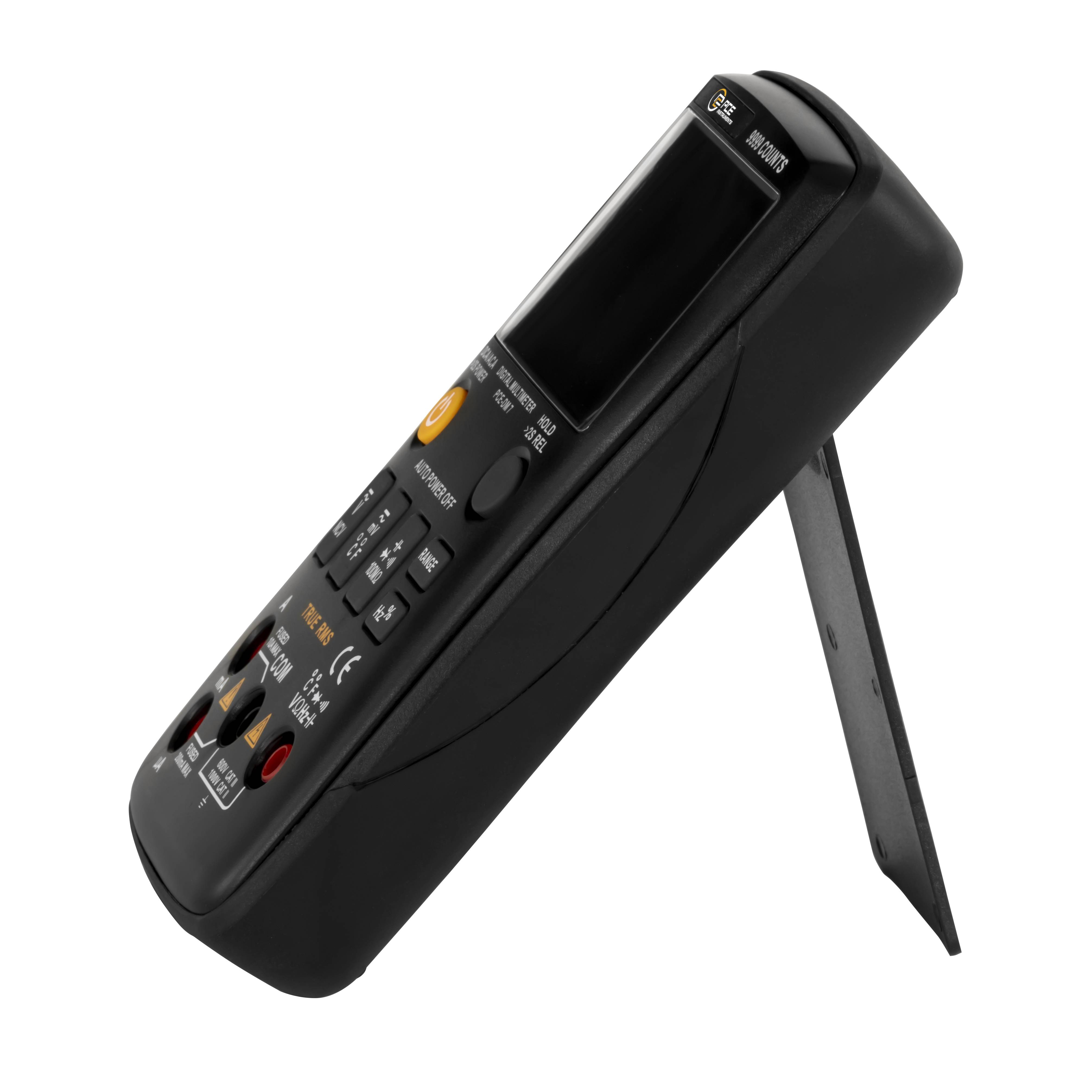 PCE Instruments Multimètre numérique enregistreur de données CAT II 1000 V, CAT III 600 V-3