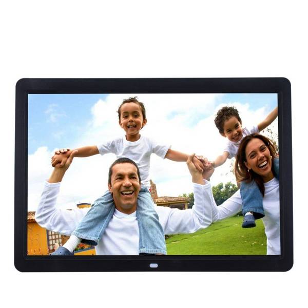 Cadre Numérique 17 Pouces Photo Haute Résolution Digital Multifonction + SD 8Go Noir YONIS
