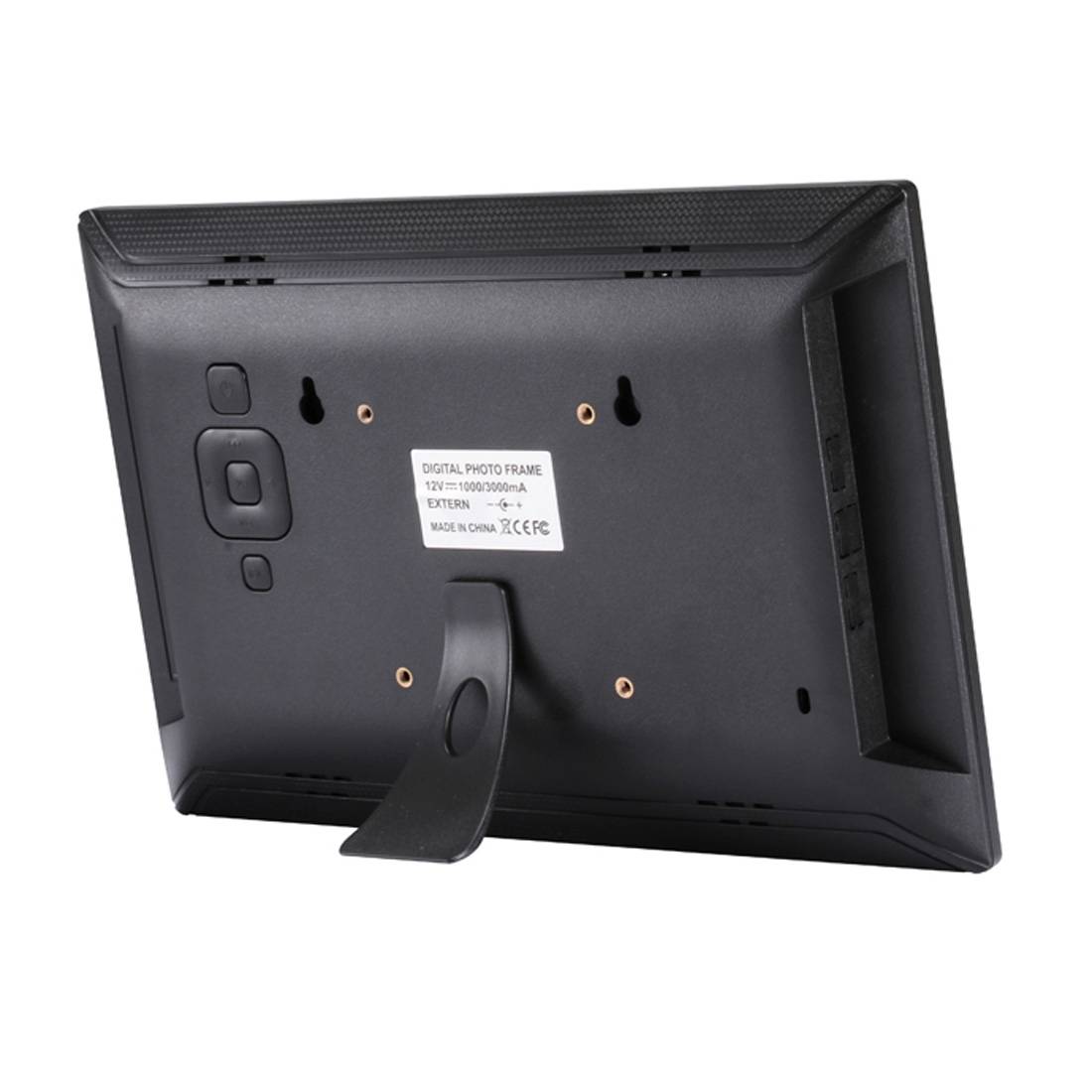 Cadre Photo Numérique 12 pouces LED Full HD 1080p Album + SD 4Go Noir YONIS-1