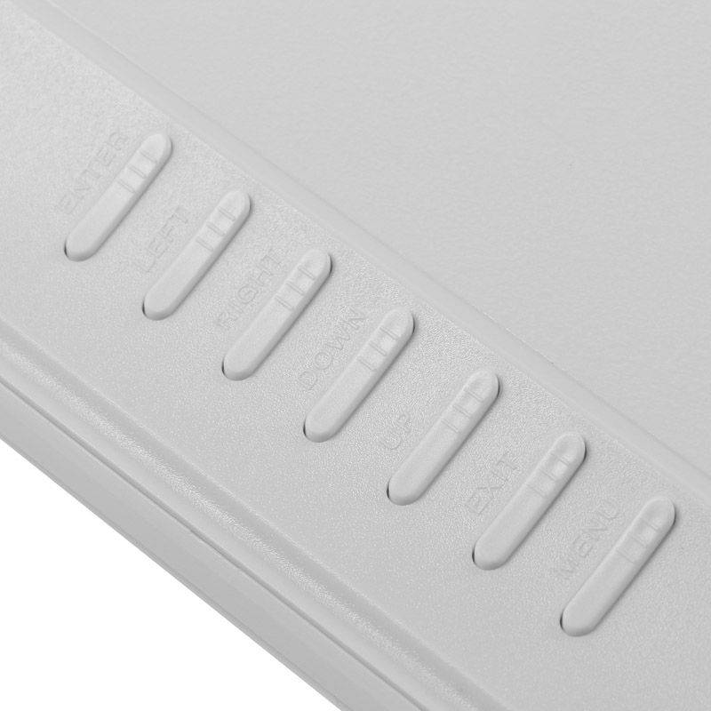 Cadre Numérique 1280X800 Lecteur Musique Vidéos Films Port USB Mmc Réveil Blanc + SD 32Go YONIS-1