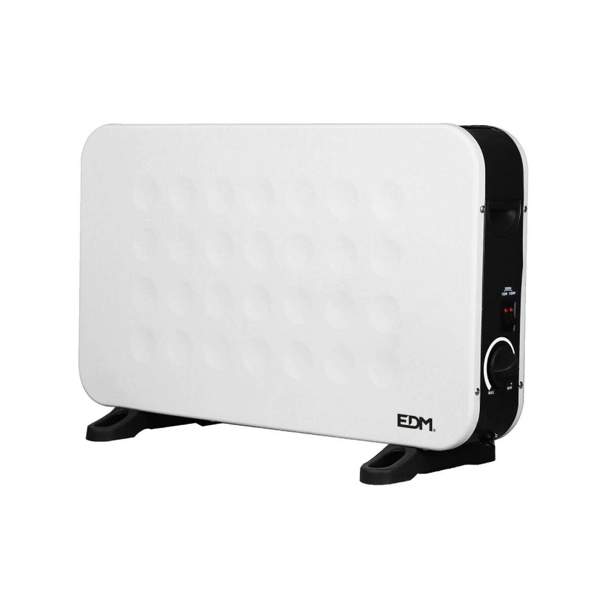 Convecteur Edm Multi-puissance Chauffage D'appoint Réglable 750w/1250w/2000w - Edm-2
