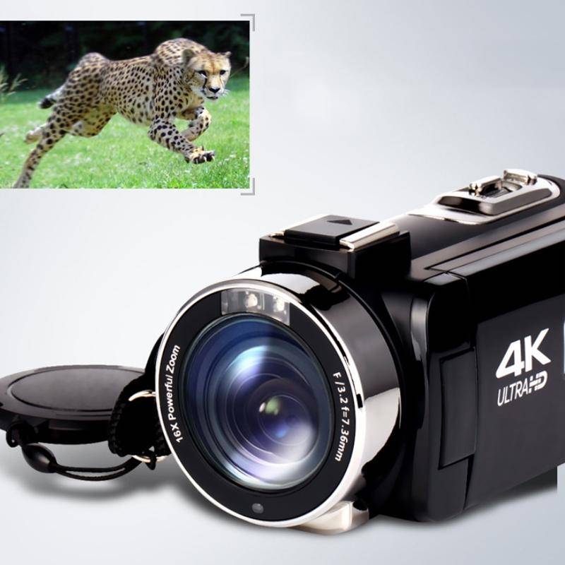Caméscope Numérique 4K HD Vision Nocturne 48MP WiFi Zoom 16x Stabilisation YONIS-1