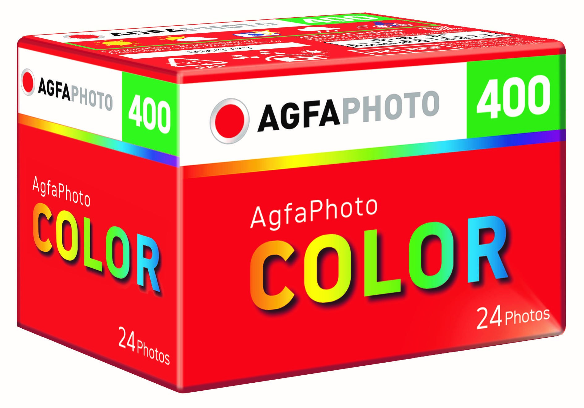 AGFAPHOTO Colour 400 – Film Couleur 135mm, 24 Poses, ISO 400, Compatible Appareils Photo Argentiques, Excellente Qualit-0