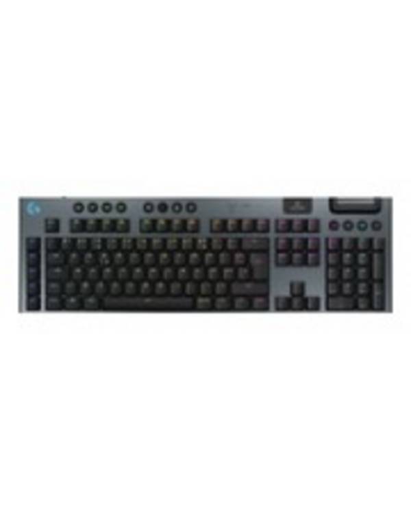 Logitech G G915 X LIGHTSPEED, Avec fil &sans fil, USB + RF Wireless + Bluetooth, Clavier mécanique, AZERTY, LED, Noir
