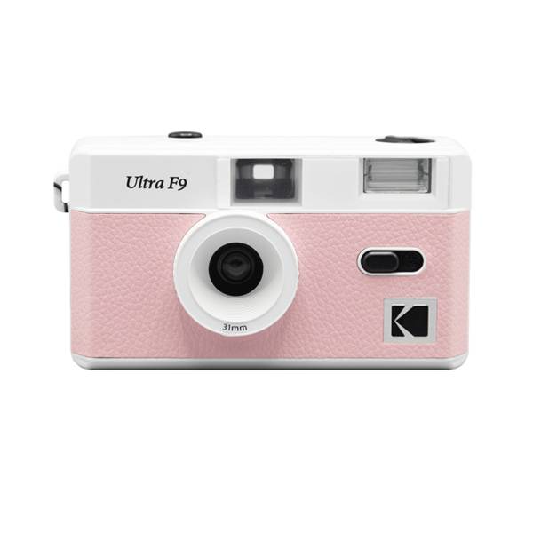 KODAK Ultra F9 - Appareil Photo Argentique Réutilisable 35mm, Objectif Fixe 31mm F/9, Flash Intégré, Chargement Facile,
