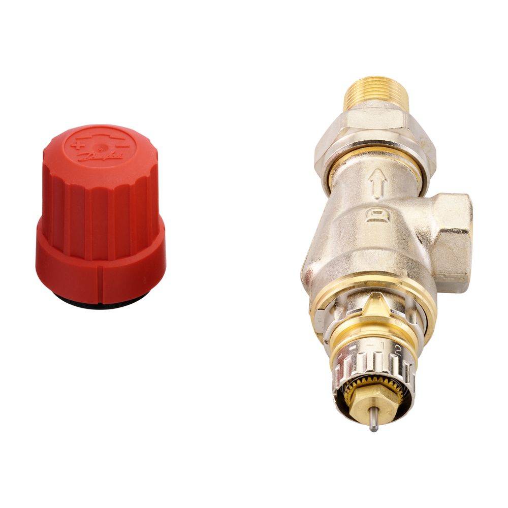 Corps équerre inversé réglable thermostatique RA-IN 10 - 3/8-2