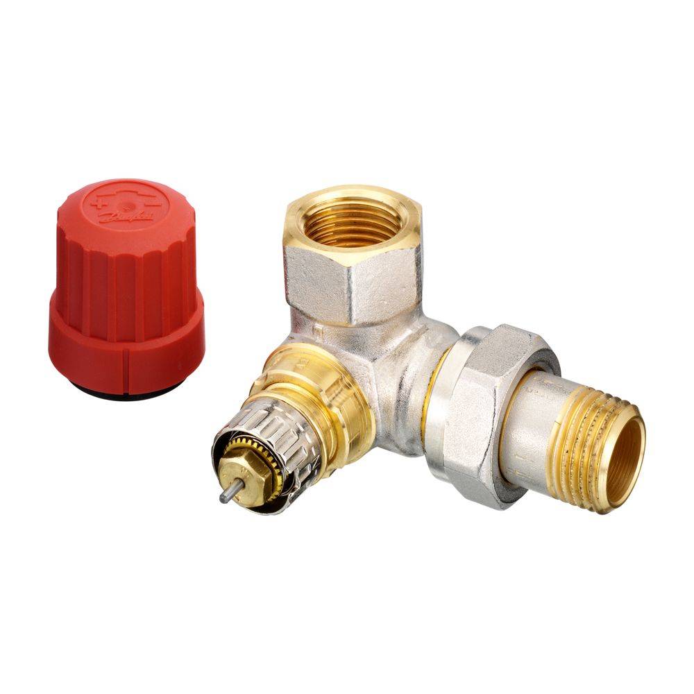 Corps angle droit réglable thermostatique RA-IN 15 - 1/2-0