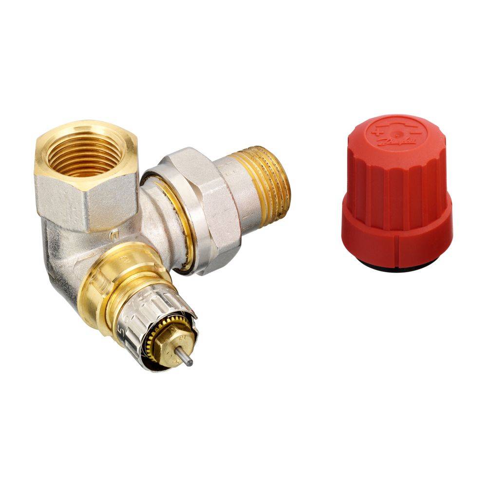 Corps angle droit réglable thermostatique RA-IN 15 - 1/2-1