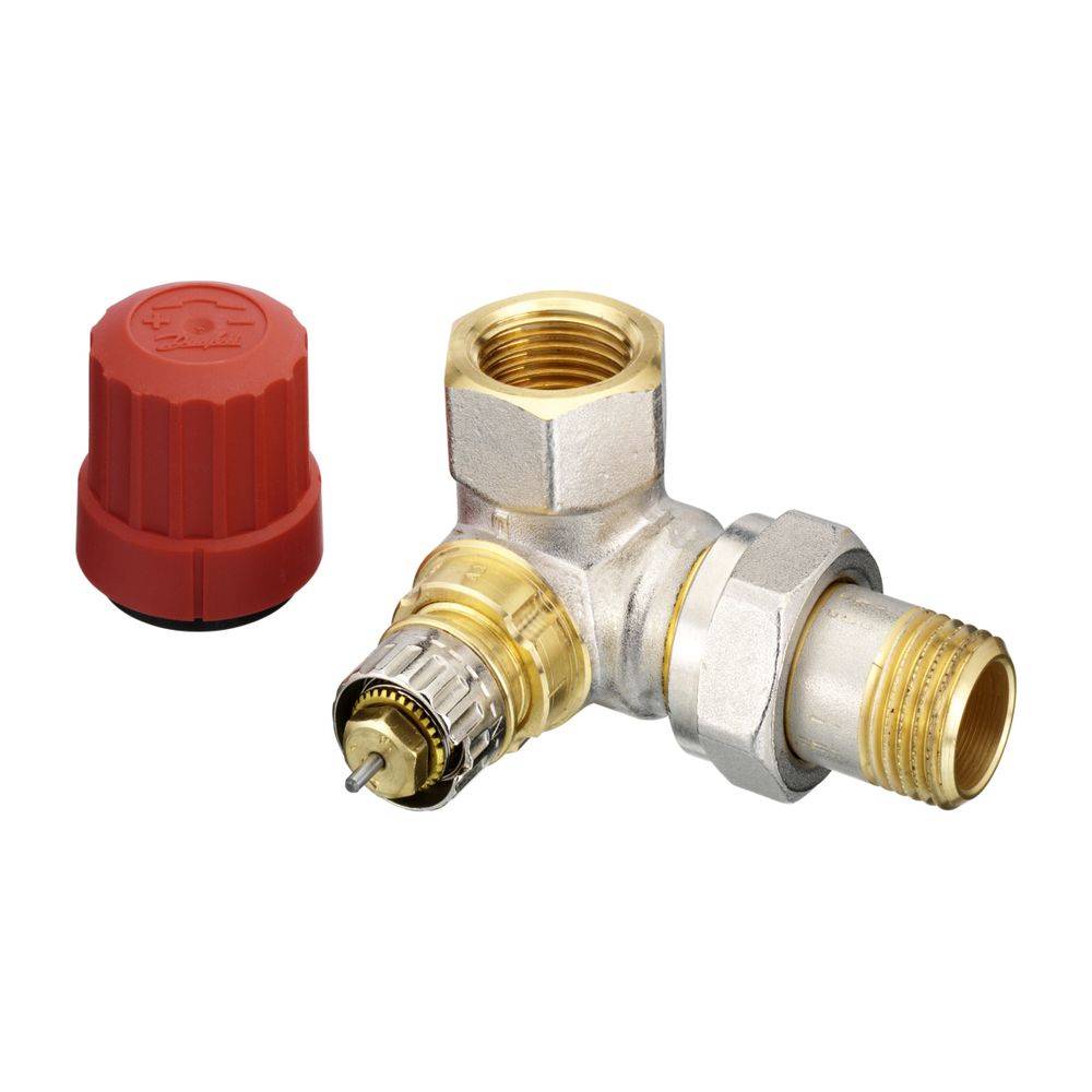Corps angle droit réglable thermostatique RA-IN 15 - 1/2-3