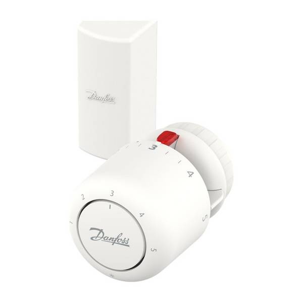 DANFOSS Tête Aero pour corps RA, technologie gaz, sonde déportée 015G4592