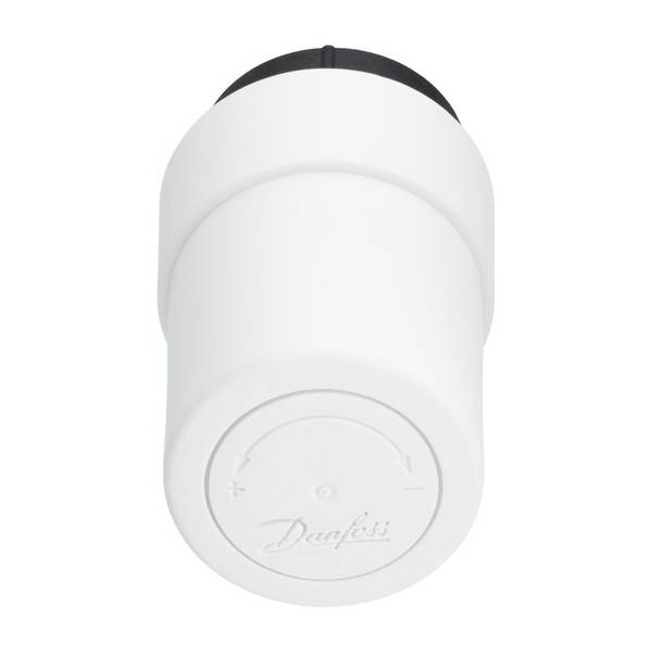 Tête manuelle blanche pour corps DANFOSS RA à encliquetage