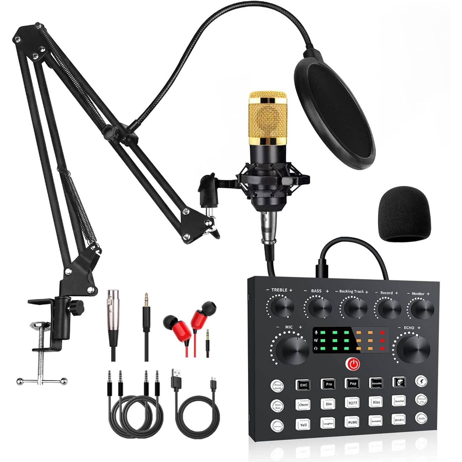 Table De Mixage Audio Or Multimodes Avec Bluetooth Et Égaliseur Indépendant YONIS-0