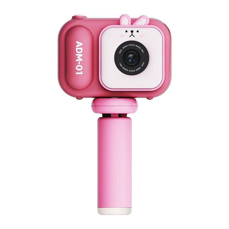 Appareil Photo Numérique Enfant 48MP Écran IPS 2.4 Pouces Rose Lapin Cadeau Idéal YONIS-0