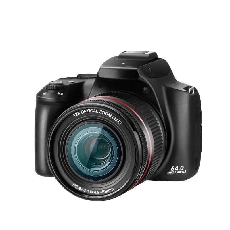 Caméscope Numérique 4K 64MP Écran IPS 3 Pouces Zoom Optique 12X WiFi Partage Facile YONIS-0