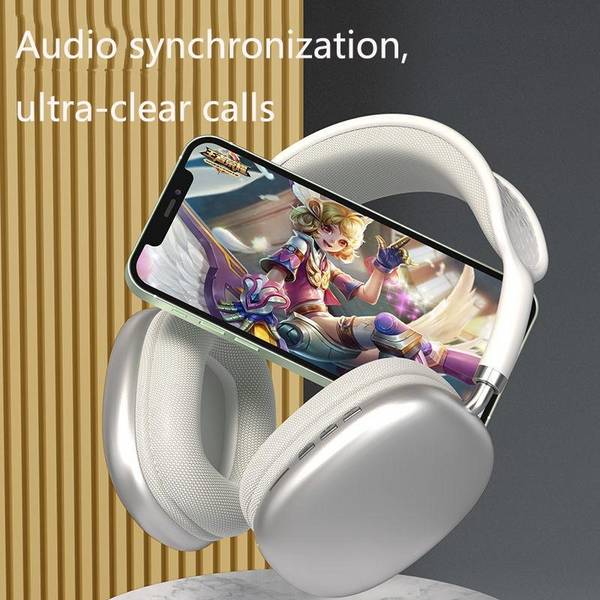 Casque Audio Bluetooth 5.1 Sans Fil Avec Réduction De Bruit Et Son HIFI Bleu YONIS