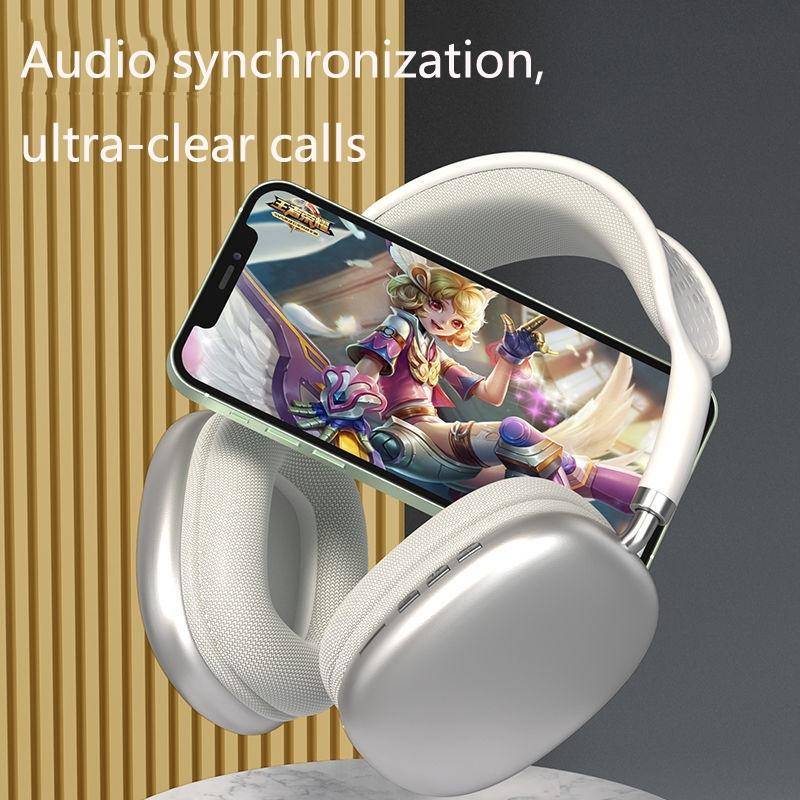 Casque Audio Bluetooth 5.1 Sans Fil Avec Réduction De Bruit Et Son HIFI Bleu YONIS-0