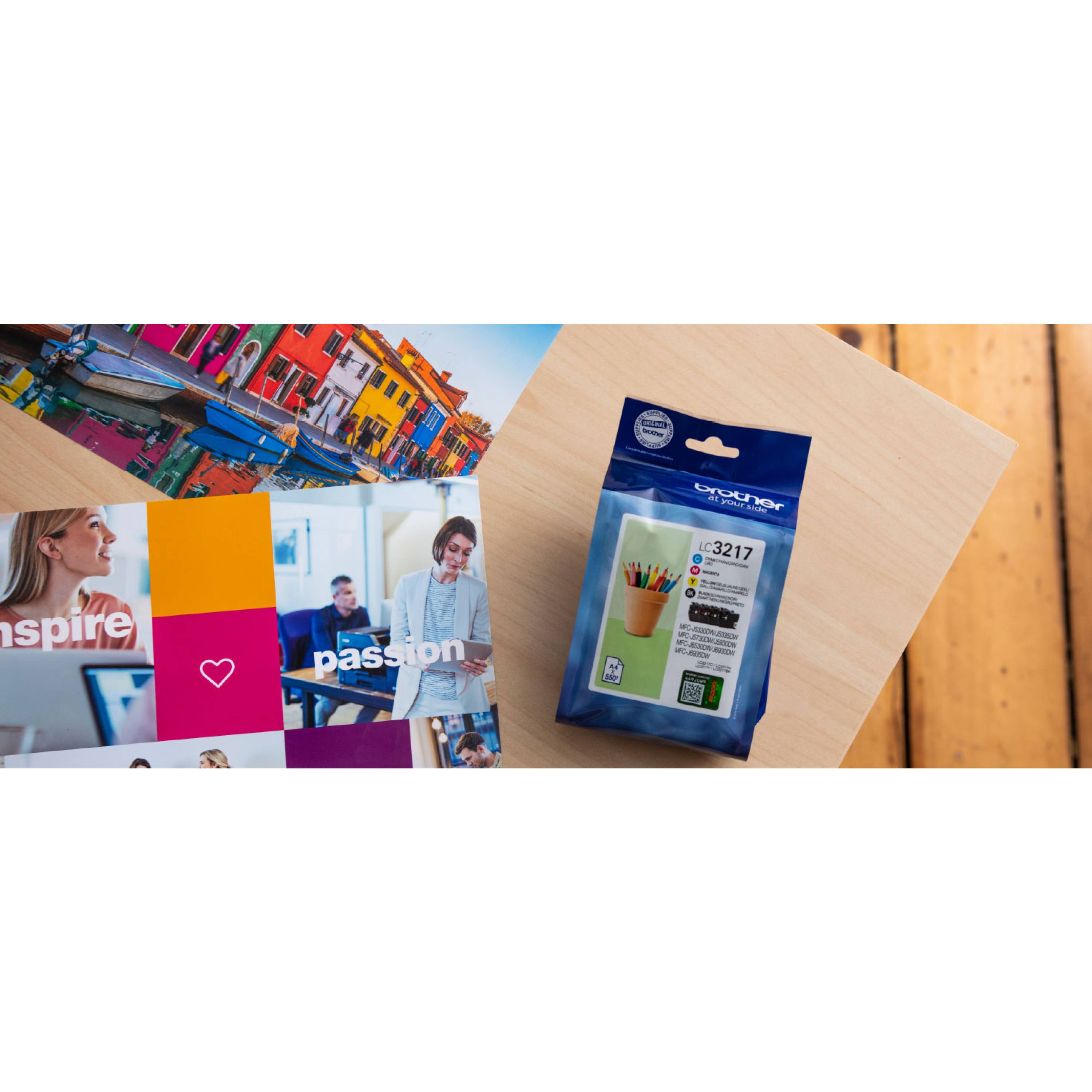 BROTHER Value Pack LC3217BK/C/M/Y-3
