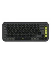 Logitech POP ICON KEYS, Mini, Sans fil, Bluetooth, Commutateur de touche « ciseaux », AZERTY, Graphite-0