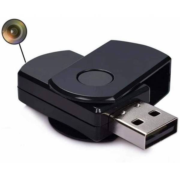 Clé USB Caméra Espion HD Surveillance Photo et Vidéo Audio Intégré + SD 4Go YONIS
