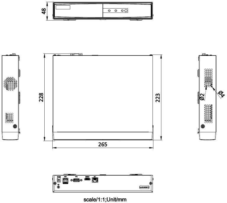 Hikvision DS-7108NI-Q1/M(D) 8-ch Mini 1U NVR-0
