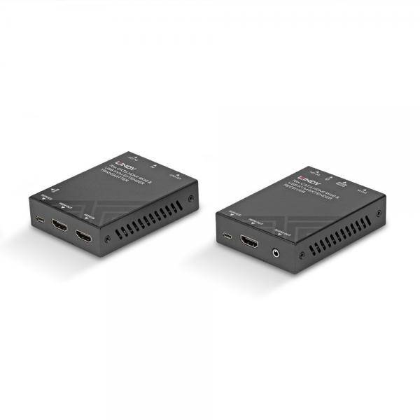 LINDY 70m Cat.6 HDMI 4K60 & USB KVM Extender-2