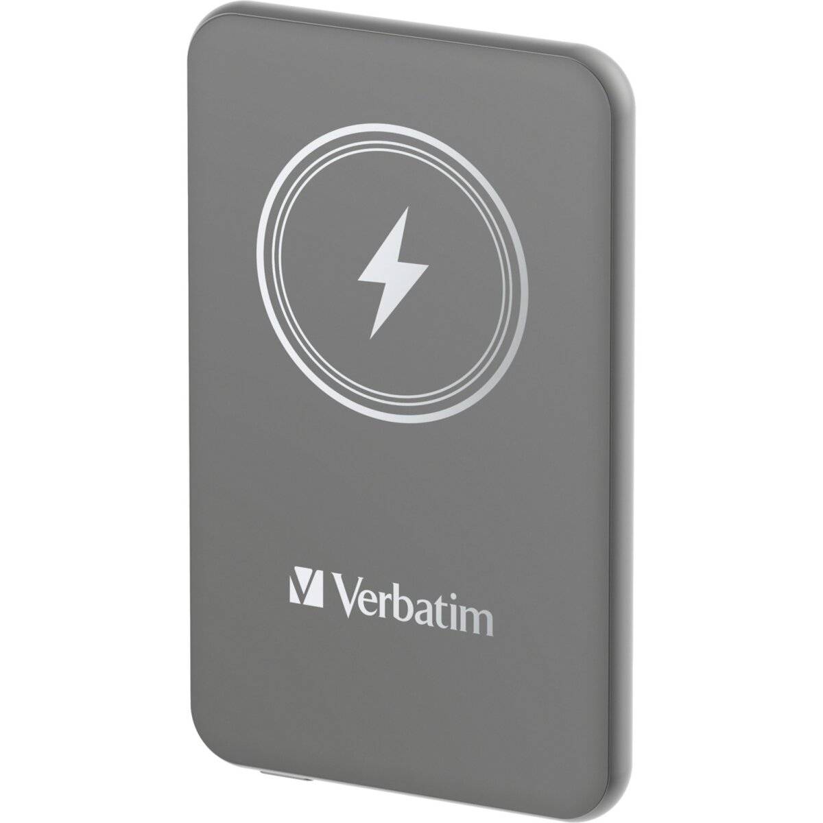 VERBATIM CHARGE N GO MAGNETIC WIRELESS POWER BANK 10000 GREY WCF (P)-0