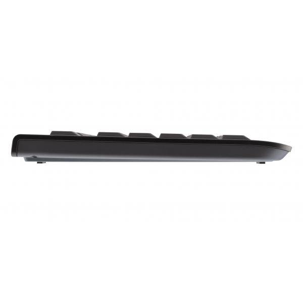 CHERRY KC 1000 Clavier filaire, noir, USB, AZERTY - FR, Taille réelle (100 %), Avec fil, USB, AZERTY, Noir-0